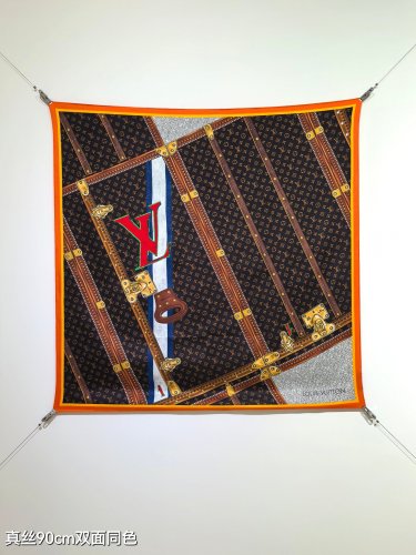 5 SLV250218mm double-sided 90x90cm diagonal silkLV Luggage_7533
