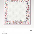 5 SLV250318mm double-sided 90x90cm diagonal silkLV《LV x TM Monogram Superflat Flow_6435