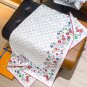 5 SLV250318mm double-sided 90x90cm diagonal silkLV《LV x TM Monogram Superflat Flow_6435