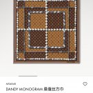 5 SLV250718mm double-sided 90x90cm diagonal silkLV《Dandy Monogram》