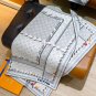 5 SLV250718mm double-sided 90x90cm diagonal silkLV《Dandy Monogram》_2168