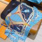 5 SLV250918mm double-sided 90x90cm diagonal silkLV《Flower And Straps》_7529