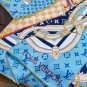 5 SLV250918mm double-sided 90x90cm diagonal silkLV《Flower And Straps》_7529