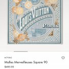 5 SLV251918mm double-sided 90x90cm diagonal silkLV《Malles Merveilleuses》