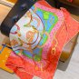 5 SLV252418mm double-sided 90x90cm diagonal silkLV《Flower and straps》_1125