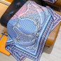 5 SLV253118mm double-sided 90x90cm diagonal silkLV《Ocean Bandana》