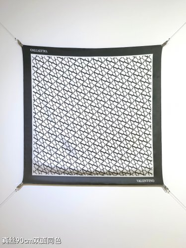 5 SVT250118mm double-sided 90x90cm diagonal silkValentino's' Full V '_4594