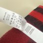 5. Grid Pattern Color blocked Scarf Camel color blocked with bright redSize 168x30