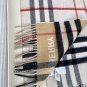 5. plaid color blocked scarf camel color block whiteSize 168x30cm 100% Lana cashme