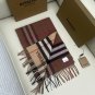5. plaid color blocked scarf camel color blocked caramel colorSize 168x30cm 100% L