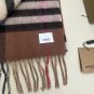 5. plaid color blocked scarf camel color blocked caramel colorSize 168x30cm 100% L