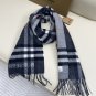 5. plaid color blocked scarf gray carbon graySize 168x30cm 100% Lana cashmereThe