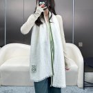2024 Luo Yi Wei Handmade Couple Scarf! Low key high-end autumn and winter taste!! 】Ne_7149