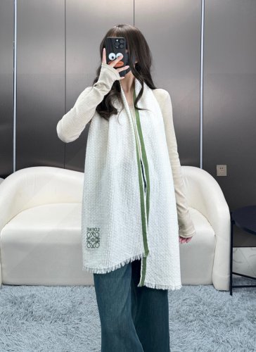2024 Luo Yi Wei Handmade Couple Scarf! Low key high-end autumn and winter taste!! &atilde;��Ne_7149