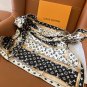 5220 Donkey Home Chain Square TowelSize 90x90cm 100% silk 18mm original fabricSu
