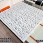 5220Chanel-90  90 silk double-sided square towel18mm double-sided same colorDebute