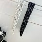 5220Chanel-90  90 silk double-sided square towel18mm double-sided same colorDebute