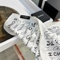 5220Chanel-90 90 silk double-sided square towel18mm double-sided same colorDebute