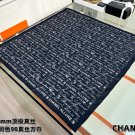 5220Chanel-90  90 silk double-sided square towel18mm double-sided same colorDebute_6150