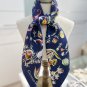 5220Dior Printed Square Towel-25 Early Spring New Product [18mm Double sided Same Color