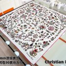 5220Dior Printed Square Towel-25 Early Spring New Product [18mm Double sided Same Color_4166