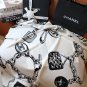 5270 &atilde;�� Floral Fragrance Full Clothes!! Simple enough to be a big brand! Black and whit