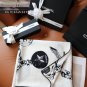 5270 ã Floral Fragrance Full Clothes!! Simple enough to be a big brand! Black and whit