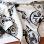 5270 ã Floral Fragrance Full Clothes!! Simple enough to be a big brand! Black and whit