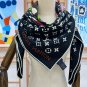 5270LV x TM SUPERFLAT 140 Silk Wool Shawl140 top-level silk and wool double-sided sam_7051