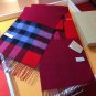 arance P120 RBR1909 Burberry Double sided Dual purpose Grid Pattern Mixed Color Yarn Ca