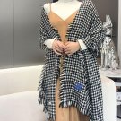 Bling bling Burberry unisex [B Knight Thousand Bird Grid Long Scarf] This is the r