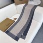 Burberry's hot selling new high-end men's scarf [TB cashmere plaid] exclusive cowhide