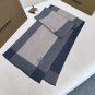 Burberry's hot selling new high-end men's scarf [TB cashmere plaid] exclusive cowhide