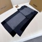 Burberry's hot selling new high-end men's scarf [TB cashmere plaid] exclusive cowhide_907
