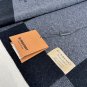 Burberry's hot selling new high-end men's scarf [TB cashmere plaid] exclusive cowhide_907