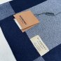 Burberry's hot selling new high-end men's scarf [TB cashmere plaid] exclusive cowhide_908