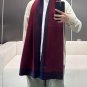Burberry's hot selling new high-end men's scarf [TB cashmere plaid] exclusive cowhide_909