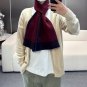 Burberry's hot selling new high-end men's scarf [TB cashmere plaid] exclusive cowhide_909