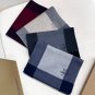 Burberry's hot selling new high-end men's scarf [TB cashmere plaid] exclusive cowhide_909