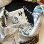 ce ï¿¥ 365 (Comes with a full set of luxury packaging)Coco Landscape Silk Scarf, Whit
