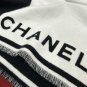 ce ï¿¥ 595Black and white symmetrical double-sided shawl, black and white super class