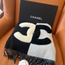 ce ￥ 995 (excluding packaging)【 Splicing Large Logo Cashmere shawl 】 Overweight ha_467