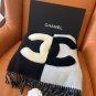 ce &iuml;&iquest;&yen; 995 (excluding packaging)&atilde;�� Splicing Large Logo Cashmere shawl &atilde;�� Overweight ha_467
