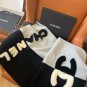 ce &iuml;&iquest;&yen; 995 (excluding packaging)&atilde;�� Splicing Large Logo Cashmere shawl &atilde;�� Overweight ha_467