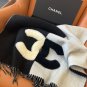 ce &iuml;&iquest;&yen; 995 (excluding packaging)&atilde;�� Splicing Large Logo Cashmere shawl &atilde;�� Overweight ha_467
