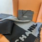 ce ï¿¥ 995 (excluding packaging)ã Splicing Large Logo Cashmere shawl ã Overweight ha_5842