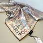ch 110ã Xiaoxiang Colored Striped Letter ã Silk Square Scarf, a high-end love, a wo