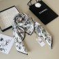 ch 110Chanel original 90cm silk handkerchiefQuan Zhilong's same style silk scarf [p_4691