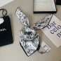 ch 110Chanel original 90cm silk handkerchiefQuan Zhilong's same style silk scarf [p_4691
