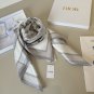 ch 110Dior classic printed handkerchief pays tribute to the classic Oblique print.T_7683